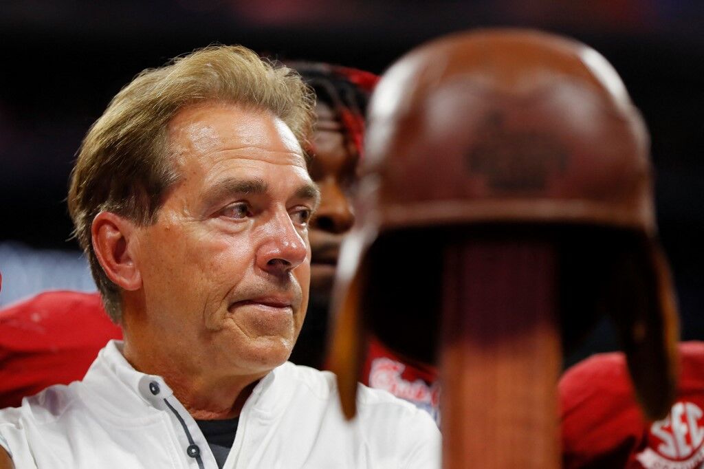 Nick Saban coach Alabama Crimson Tide