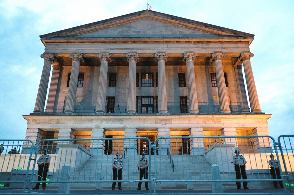 Police Tennessee State Capitol Nashville Tennessee