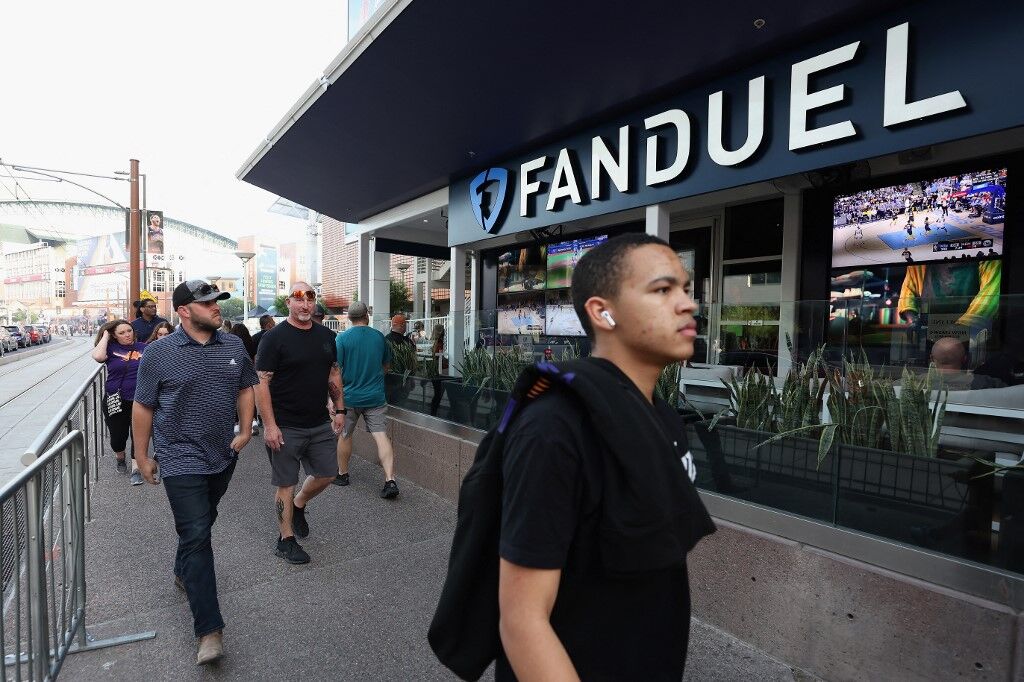 Fanduel betting location at Footprint Center.